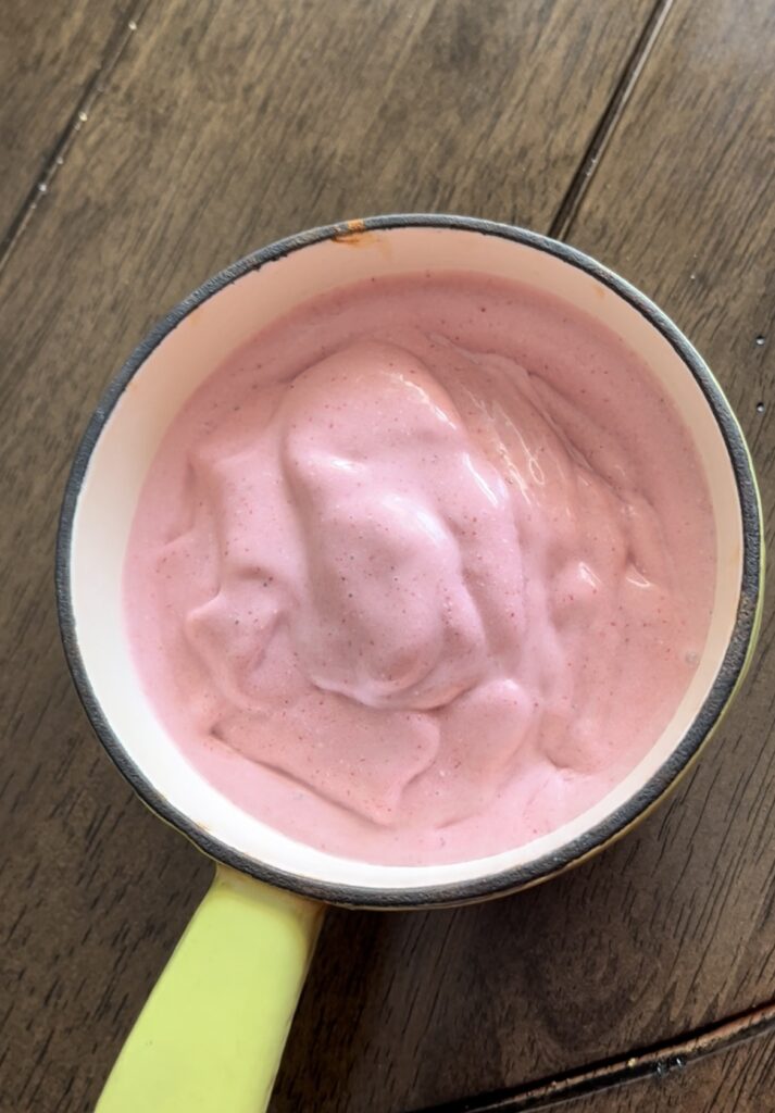 Strawberry Smoothie Ice cream