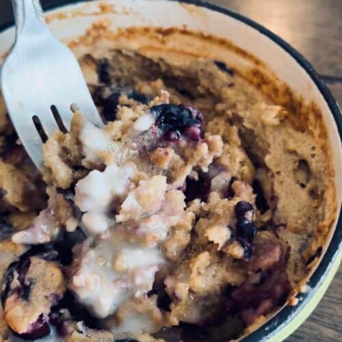 blueberry baked oats-1